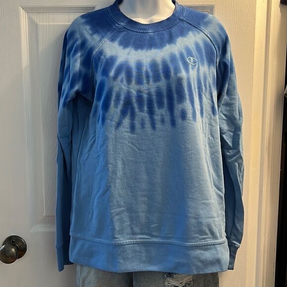NWOT Champion Women's Tie Dye Sweatshirt Crewneck size S - Picture 1 of 7